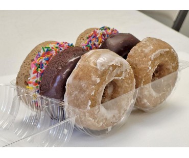 Low Carb Donuts 6 pack Variety 2 - Fresh Baked